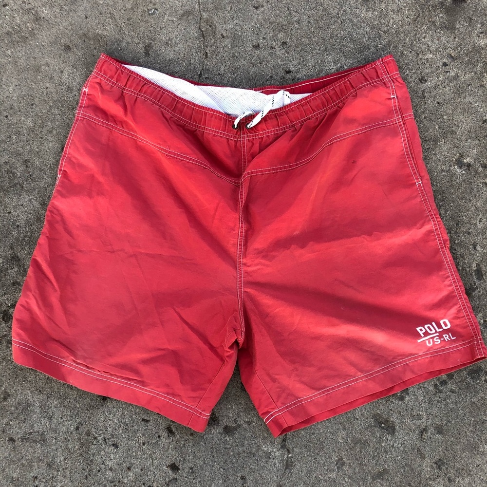 Vintage polo sport swim trunks